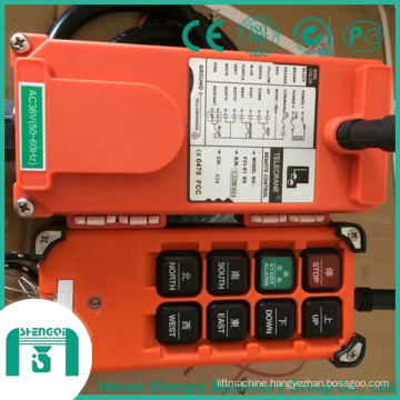 Crane Control Method- Wireless Remote Controller